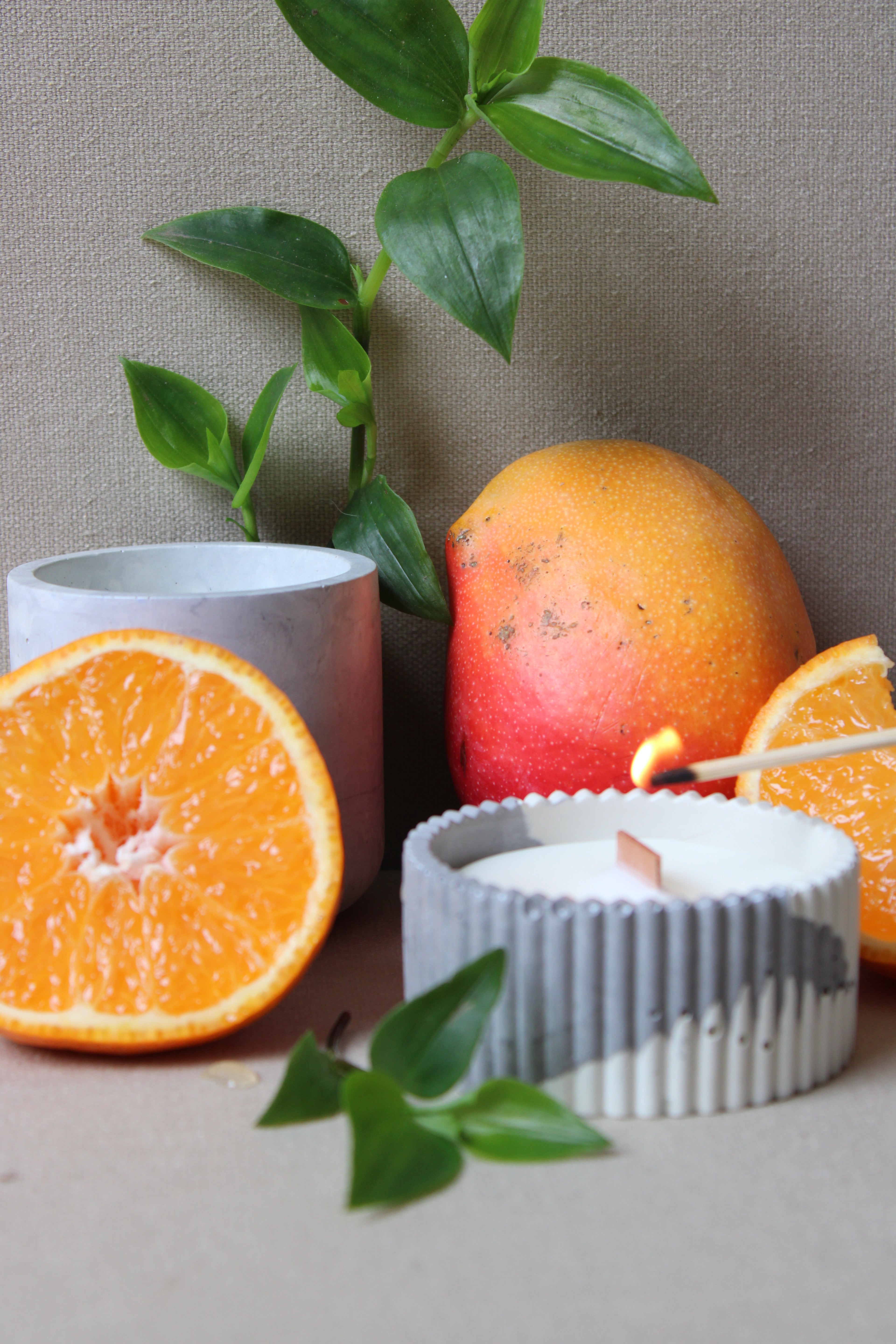 Vela envase mini - corrugada