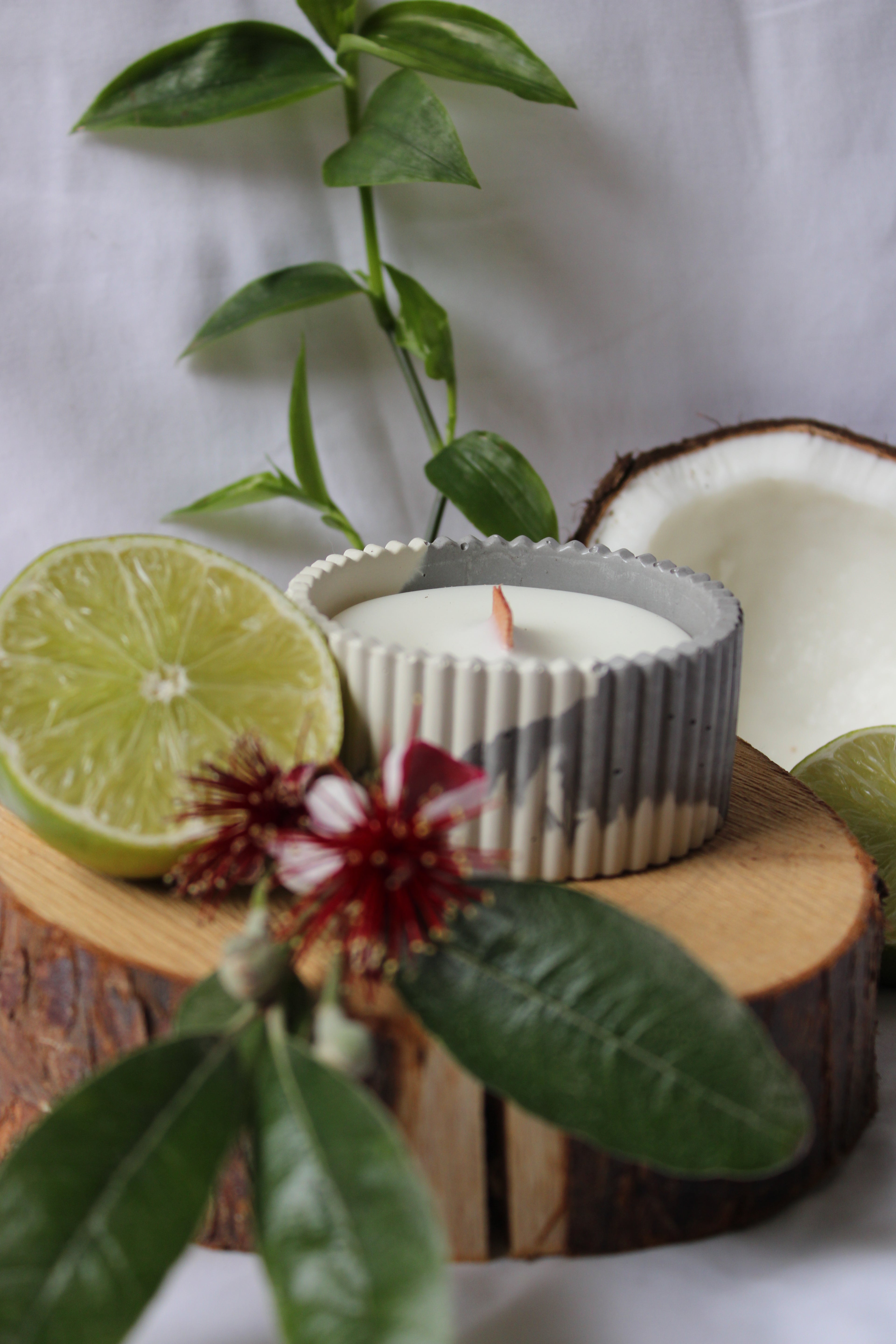 Vela envase mini - corrugada