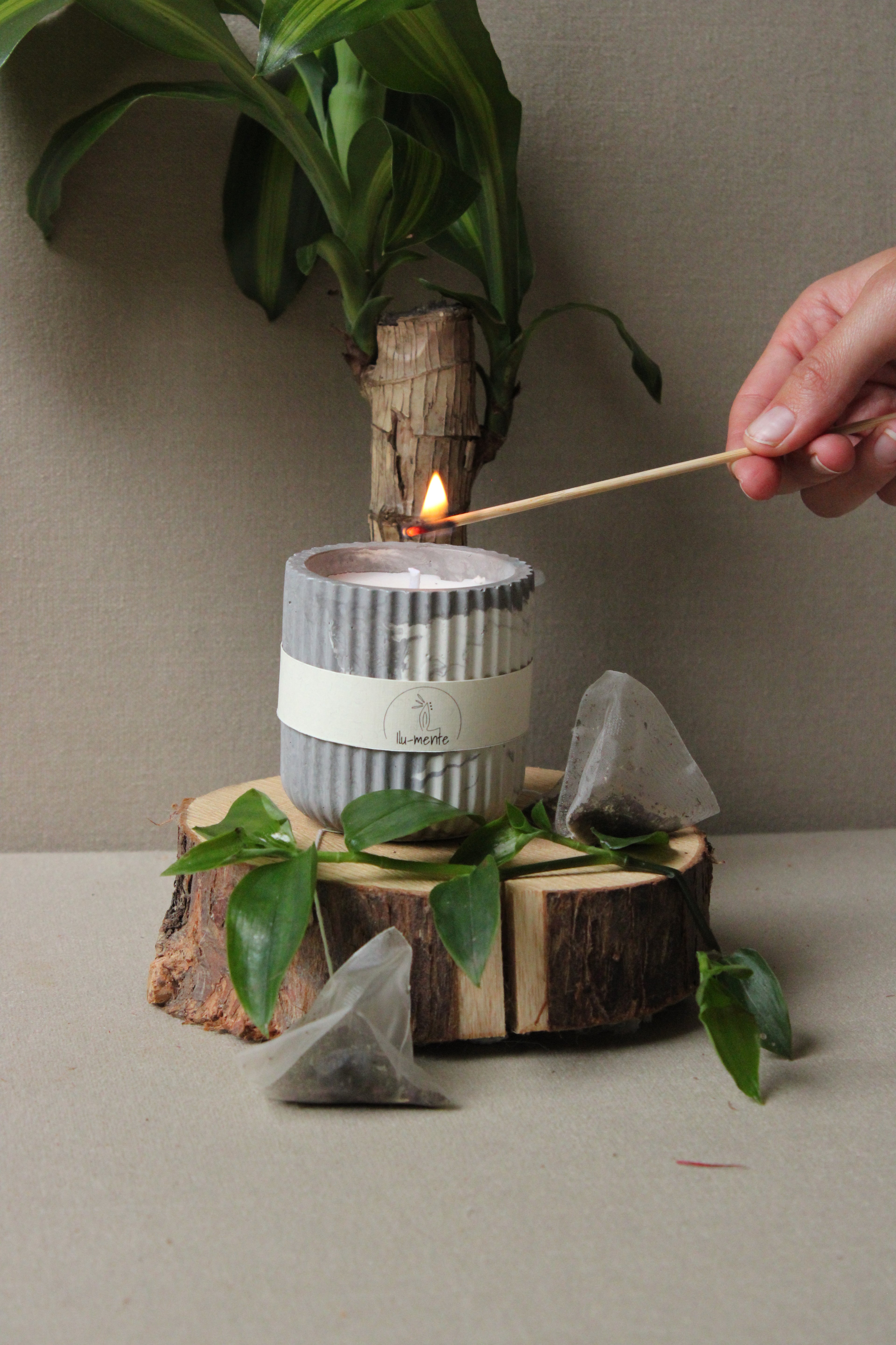 Vela envase alta - Corrugada