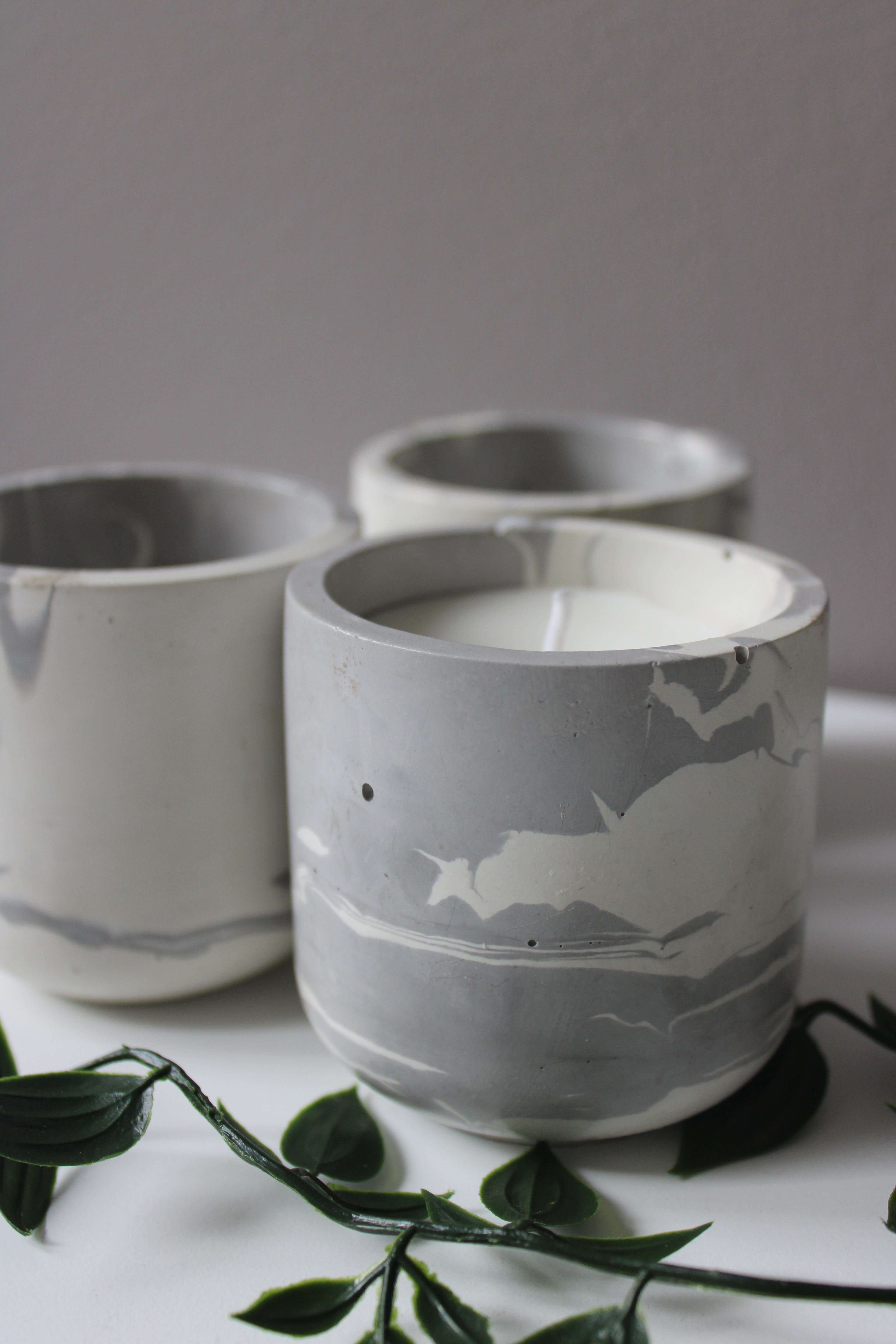 Vela envase alta - Lisa