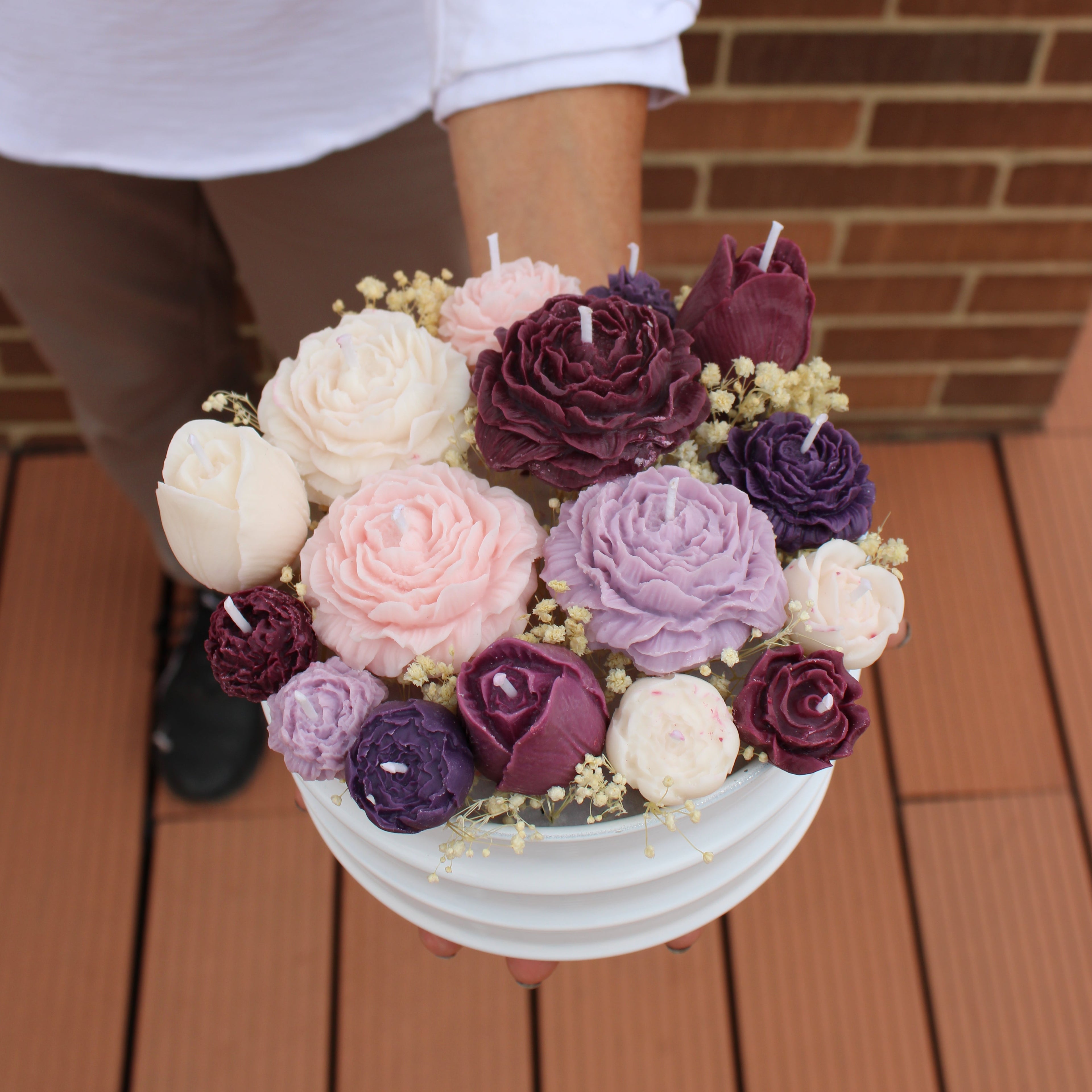 Bouquet ondulado